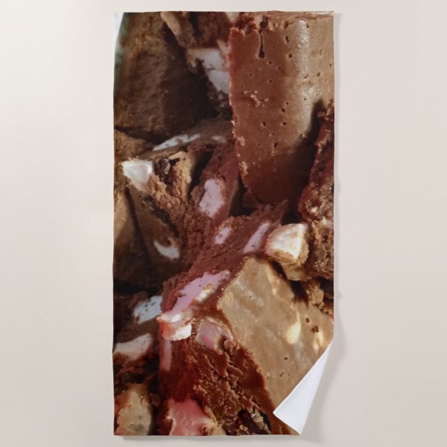 Toalla De Playa momcherrymarshmallowfudge (Anverso)