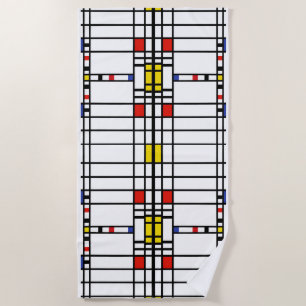 Toalla De Playa Mondrian