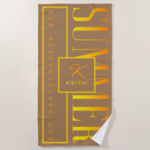 Monograma de nombre de sitio web marrón amarillo N