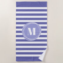 Monograma moderno a rayas