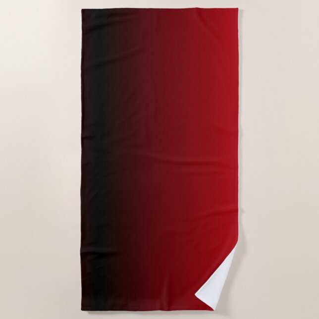 Toalla De Playa monogramas abstractos de marsala maroon burgundy g (Anverso)