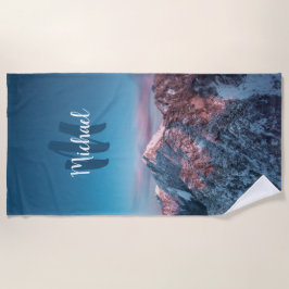 Toalla De Playa Monstruo de cielos mágicos Storžič Eslovenia