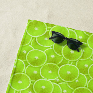 Toalla De Playa Montaje digital de Lime Slice