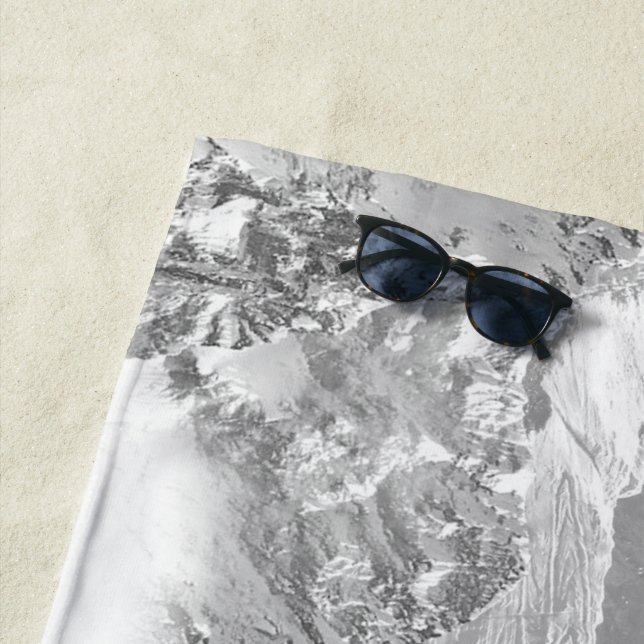 Toalla De Playa Montañas (fotomontaje) 3 (In situ)