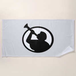 Toalla De Playa Mormón Ángel Mormoni (Símbolo del mormonismo)