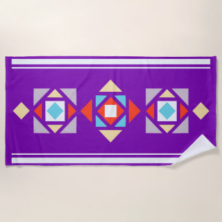 Toalla De Playa Mosaico