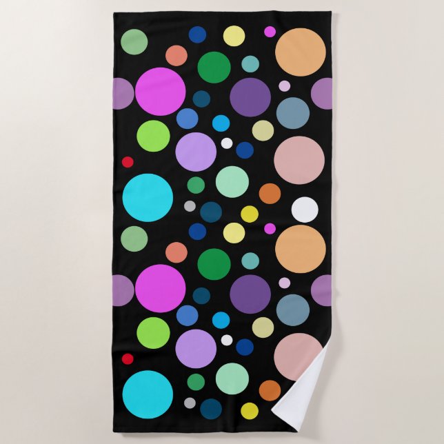 Toalla De Playa motif rond (Anverso)