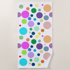 Toalla De Playa motif rond