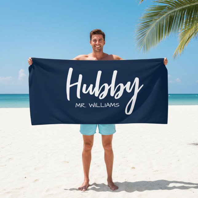 Toalla De Playa Mr or Mrs Beach Personalized Beach Towels (Subido por el creador)