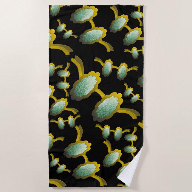 Toalla De Playa My Polarized Glasses are Ready Pattern (Anverso)