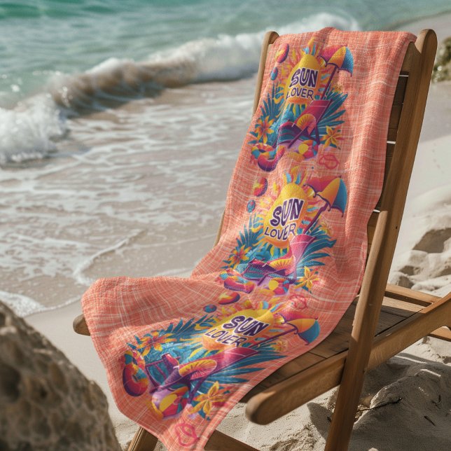 Toalla De Playa Naranja de Sun Lover (Subido por el creador)