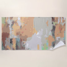 Naranja de vibraciones de verano retro, taupe, tie