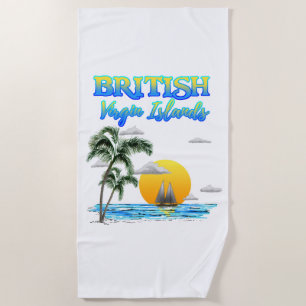 Toalla De Playa Navegación de British Virgin Islands