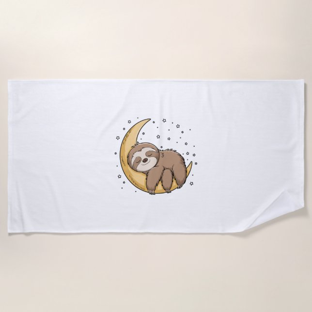 Toalla De Playa Necesito Más Dormir (Anverso)