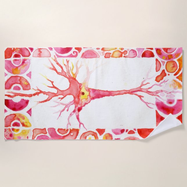 Toalla De Playa Neuron (Anverso)