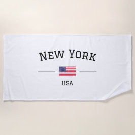Toalla De Playa New York