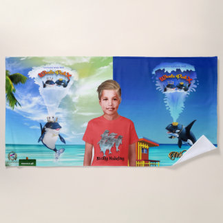 Toalla De Playa Nicky Holiday WHALE MAIL