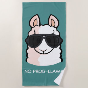 Toalla De Playa Ninguna Prob-Llama