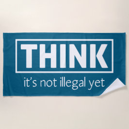 Toalla De Playa No ilegal