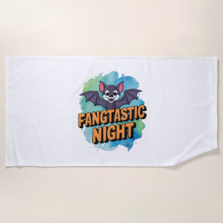 Toalla De Playa Noche Fangtastic