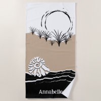Nombre de la shell de mar de arena de la duna de v