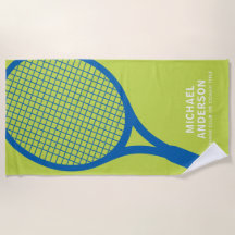Nombre personalizado del entrenador de tenis o del