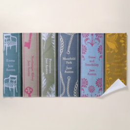 Toalla De Playa Novela de Jane Austen