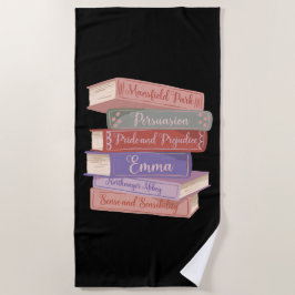 Toalla De Playa Novelas de Jane Austen V