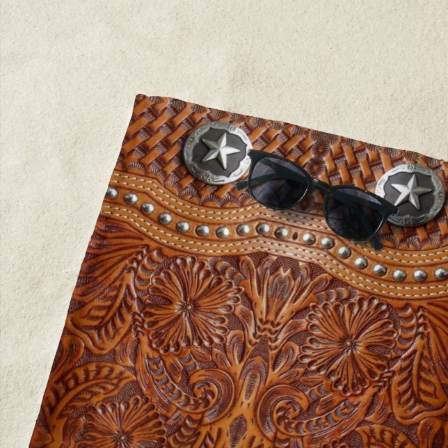 Toalla De Playa Novia del patrón rústico del país del sudoeste occ (In situ)