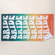 Novia Gradiente Pastel Retro Personalizado