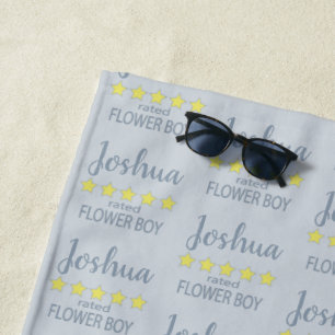 Toalla De Playa Novia y Cortejo Nupcial Florista Niño 5 Estrellas