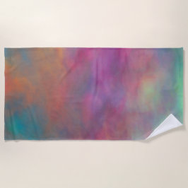 Toalla De Playa Nubes arcoiris