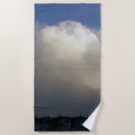 Toalla De Playa Nubes sobre el barranco