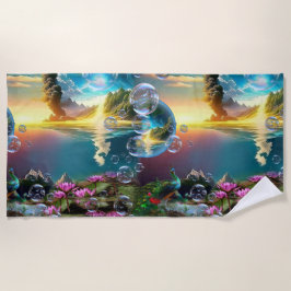 Toalla De Playa Nuestro Sol es una estrella y un donador de vida