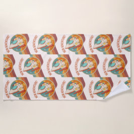 Toalla De Playa nueva aventura de cohetes