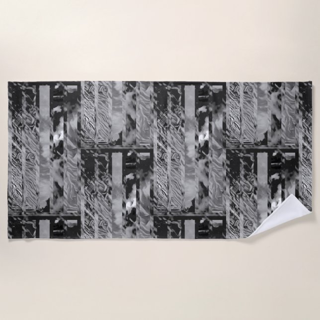 TOALLA DE PLAYA #OCEAN&SKY #THESURFINGMERMAID @ MAGHIE.ORG (Anverso)