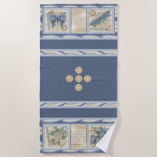 Toalla De Playa Oficina de creación de G (Anverso)