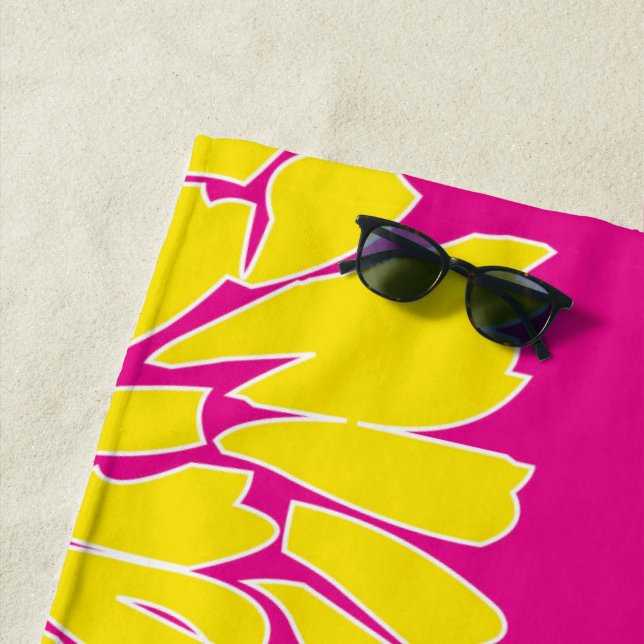 Toalla De Playa ¡Oh Dahlia! (In situ)