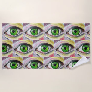 Toalla De Playa Ojos 