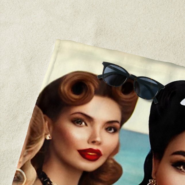 Toalla De Playa Olas doradas y sueños satinados - Lujo (In situ)