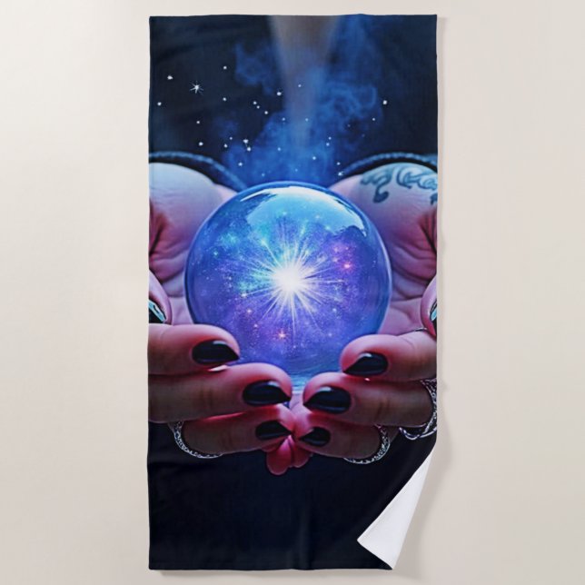 Toalla De Playa Orbo místico del destino (Anverso)