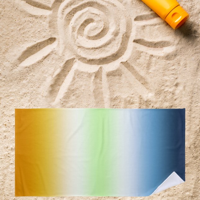 Toalla De Playa Orgullo Aroce Gradiente (Subido por el creador)