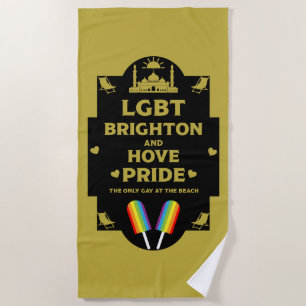 Toalla De Playa Orgullo Gay Brighton