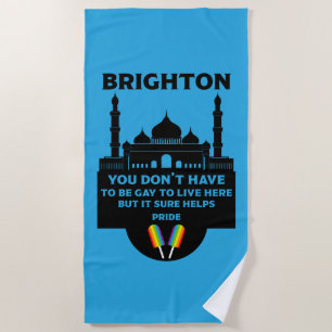 Toalla De Playa Orgullo Gay Brighton