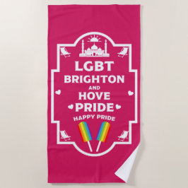 Toalla De Playa Orgullo Gay Brighton