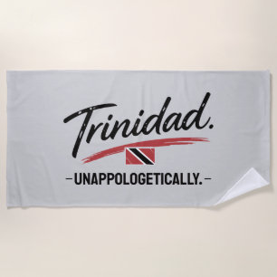 Toalla De Playa Orgullo sin disculpas Trinidad GREY
