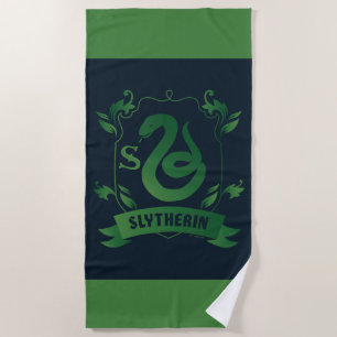 Toalla De Playa Ornate SLYTHERIN™ House Escudo