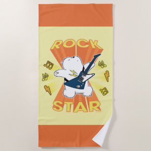 Toalla De Playa Oso de Hielo - Estrella de Rock