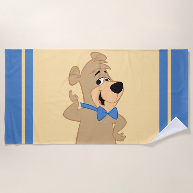 Toalla De Playa Oso Precocioso de Boo-Boo (Anverso)