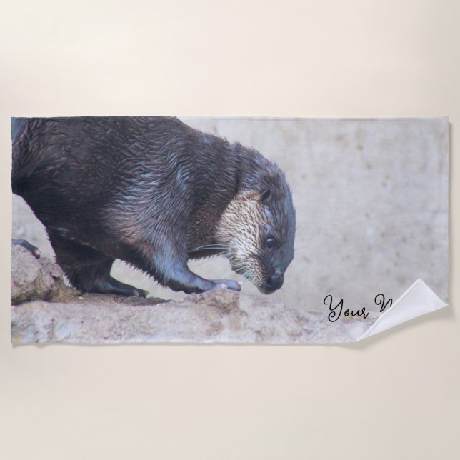 Toalla De Playa Otterly Sleek (Anverso)